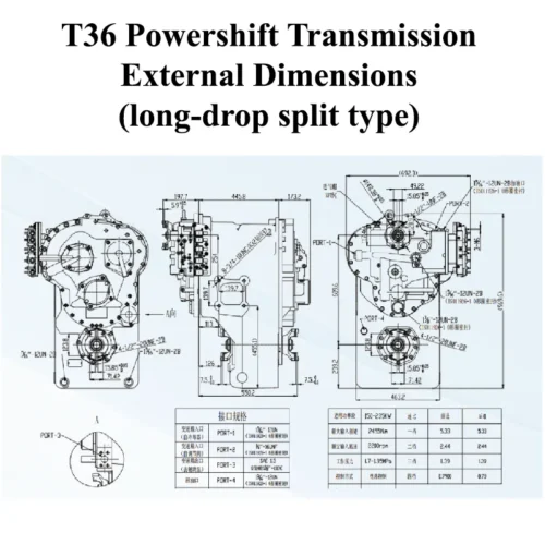 T36 Series Powershift Transmission
