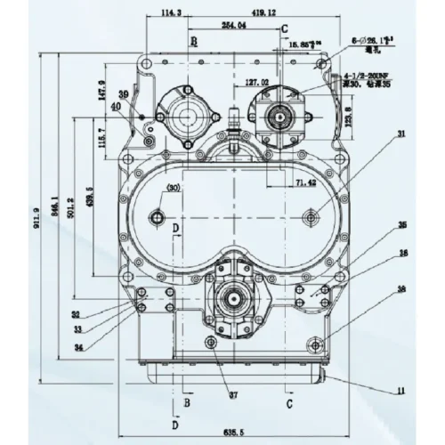 T60 Series Powershift Transmission