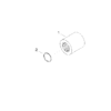 290502-GRP-TE32201_1-ASSY-PUMP DRIVE SLEEVE & SNAP RING